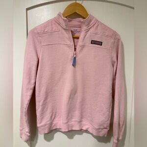 Girls Vineyard Vines Quarter Zip XL